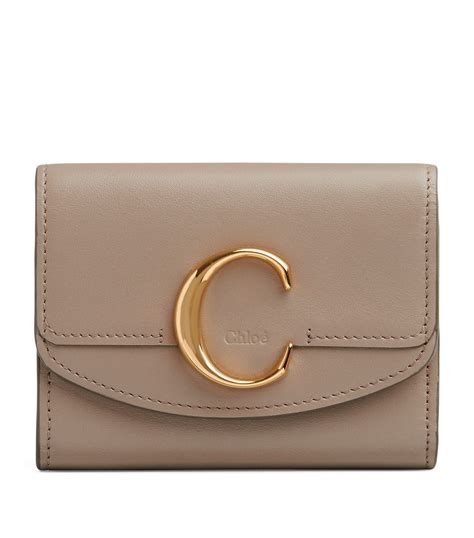 Chloé C Chloe Compact Wallet 